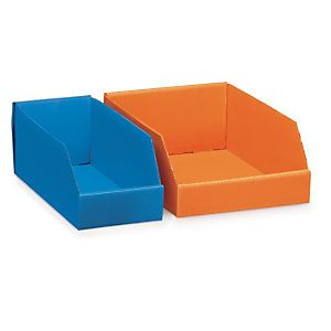 Pojemnik  polipropylenowy pomarańczowy 180x180x105