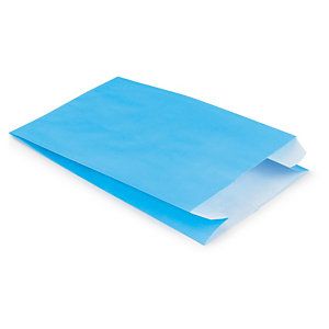 Turkusowa torebka papierowa na prezent 120x190x45 mm