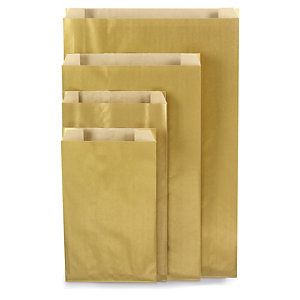 Złota torebka papierowa na prezent 250szt. 160x250x80