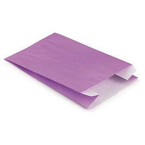 Fioletowa torebka papierowa na prezent 240x390x75 mm